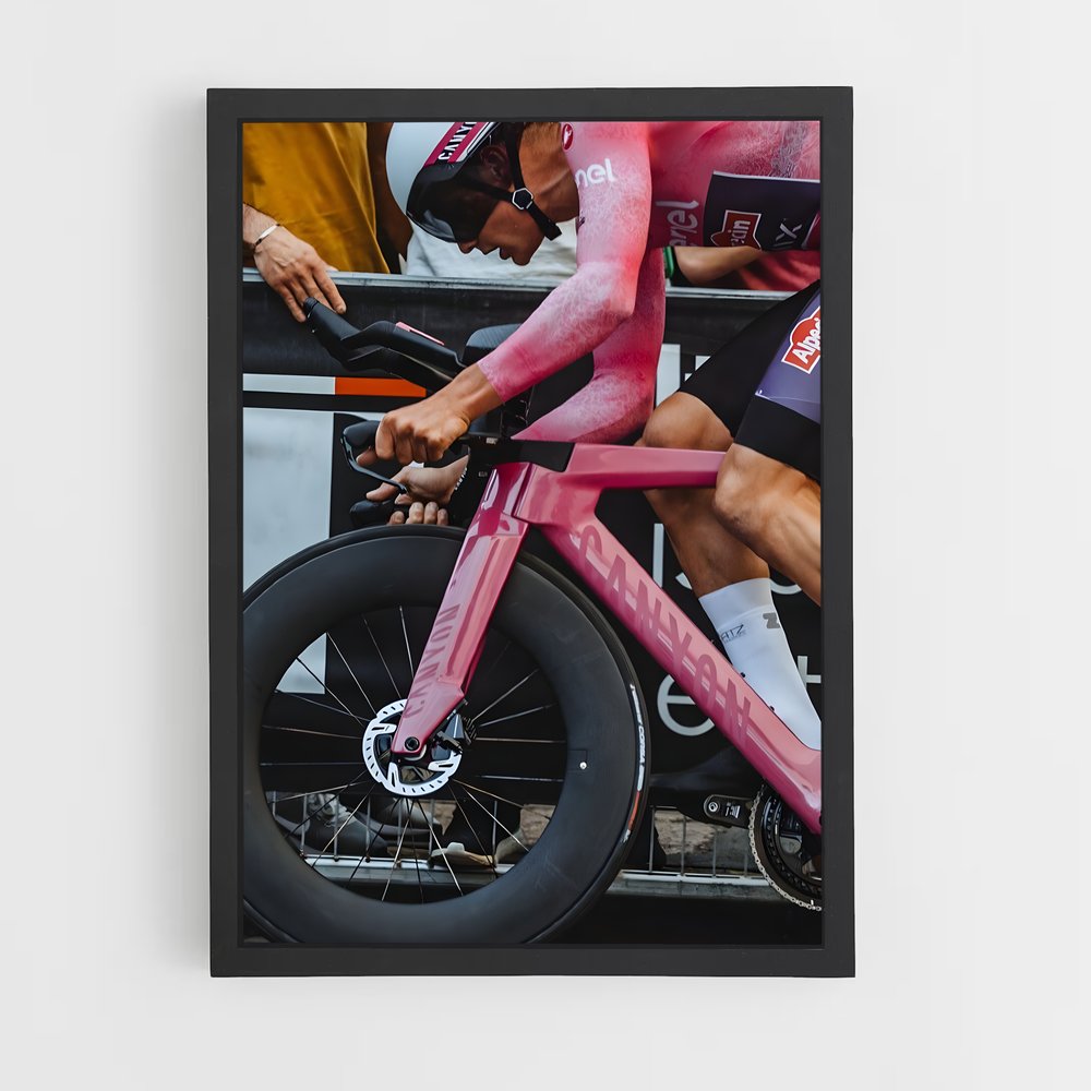 Poster Mathieu van balades – affiche Cyclisme (vue 2)